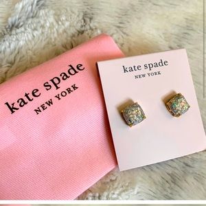 Kate Spade ♠️ sparkling earrings.